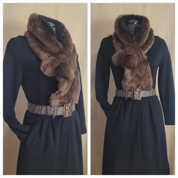 Faux Fur Scarf - Picture 3 of 8